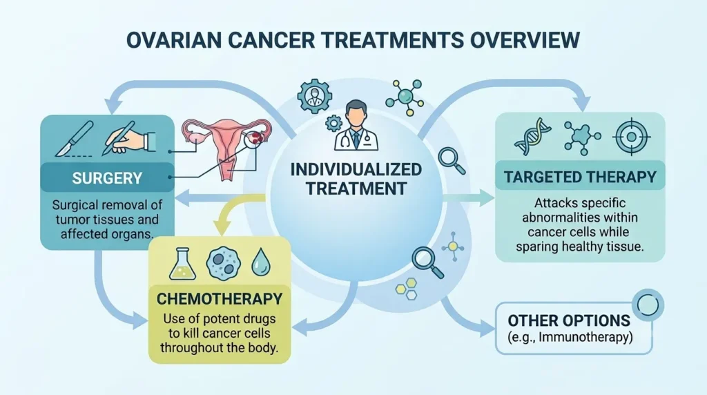 Ovarian cancer treatment option in delhi ncr by dr surender dabas