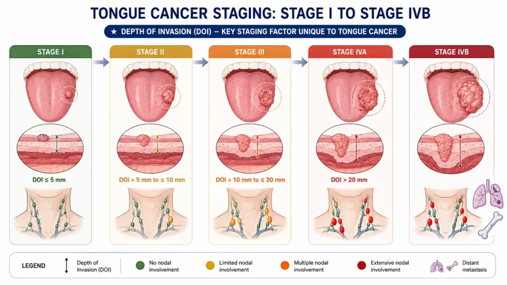 stages of tongue cancer. Tongue cancer treatment in delhi ncr. best doctor for tongue cancer treatment in delhi ncr